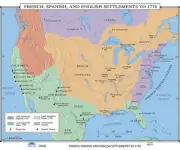 010 French, Spanish & English Settlements to 1776