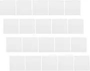 LALAFINA Ceramic Fiber Insulation Sheets Square Microwave Kiln Paper Fireproofing Paper Sheets