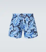 [Etro] Etro Roma paisley swim trunks UK 28 blue