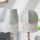 Table Lamp Shade Lighting Fixtures Cover with Tassel Fresh Desktop Light Shade