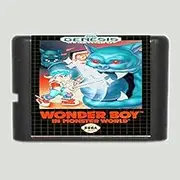 Royal Retro Wonder Boy 16 bit MD Game Card For Sega Mega Drive For Genesis-(PAL-J)