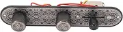 Pre Wiring Electric Guitar Control Plate Prewired Loaded Harness 3 Way Switches Knobs Optimized Sound Quality for Telecaster Parts (GE205 Black Sunflower)