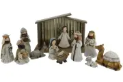Burton and Burton 12 Piece Nativity Set (1738205) Free Shipping