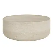 Myrtle 80cm Concrete Indoor/Outdoor Coffee Table - Beige