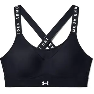 【UNDER ARMOUR】UA 女 Infinity高衝擊運動內衣 _1351994-001(黑)