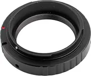 [Sharainn] T Ring Adapter T2 T Mount Adapter Aluminum Lens Adapter Ring M42*0.75 Thread for Canon EOS EF DSLR 650D 60D 550D