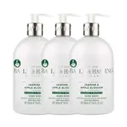 3 x Baylis & Harding Anti-Bacterial Hand Wash Jasmine & Apple Blossom 500mL