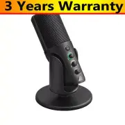Professional USB Condenser Microphone Desktop Mic for PC Live-streaming #TOP