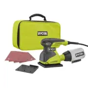 1/4 Sheet Sander 2 Amp Corded 14000 Orbits Per Minute Sanding Applications