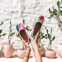 在飛比找樂天市場購物網優惠-【 Uin 】西班牙原創設計 | 田野間彩繪休閒 女鞋