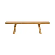 Oakdale Cross Leg Dining Bench Seat