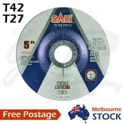 25Pcs 5" 125mm Grinding Wheels Discs 3/6mm Thickness Angle Grinder Metal Steel