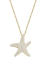14K Diamond Necklace .70 ct.