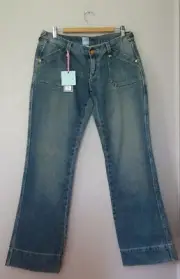 BNWT SASS & BIDE "Del Ray Cruisers" Low Rise Wide Leg Slouch Jeans - Size 30 -