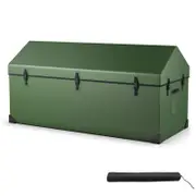 Costway Waterproof Outdoor Storage Box 658L Container Gadern Tool Sheds