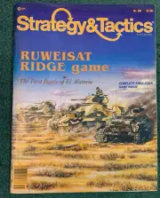 1985 SPI Strategy & Tactics Magazine Complete War Games Unpunched # 105