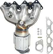 Front Catalytic Converter compatible with Chrysler Sebring 2001-2005, Dodge Stratus 2001-2005, Mitsubishi Eclipse 2000-2005, Galant 2000-2003 2.4L (EPA Compliant)