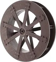 Rotating Fountain Wheel for Aquariums Micro Water Wheel with Axle Decorative Tabletop Fountain for Fish Tanks and Miniature Landscapes