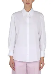[Alexander McQueen] Alexander McQueen-Poplin Shirt-Donna 44