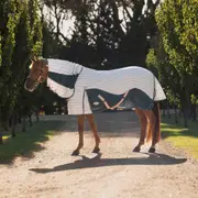 Caribu Atla Hybrid Combo Horse Rug Spruce Peach - 5.6FT / Spruce Peach