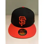 NEW ERA MLB 舊金山巨人隊 球員版 棒球帽 美國職棒大聯盟 SF 全封式 鄧愷威
