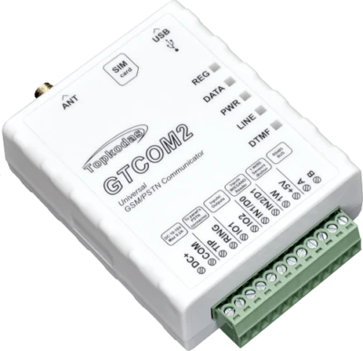 GTCOM2 2G/4G/LTE Cellular GSM Communicator works with DSC, PARADOX alarm panel