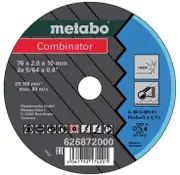 Metabo 626872000 - Grinding Wheel - 76 x 2 x 10mm - 3 Pack INOX