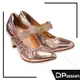 D.Passion x 美佳莉舞鞋 42013 粉銅羊皮 2.5吋 摩登鞋