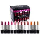 Slick & Shine Multi-Colored Lipstick Set - 12 Matte Lip Colors Long Lasting& ...