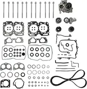FA20 2.0L Cylinder Head Gasket Set with Head Bolts and Water Pump Fit for Subaru Crosstrek XV 2016 2017,Fit for Crosstrek 2013 2014 2015,Fit for Impreza 2.0L DOHC H4 2012-2016,