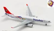 Aviation Trans Asia Airbus A330-300 B-22101 B-22103 1/400 diecast model aircraft