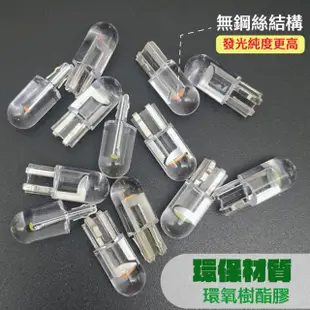 【NO SPOT】T10七色LED燈12V/24V(99%車款適用 燈泡 T10LED T10小燈 小燈泡 方向燈 車牌燈 小燈)