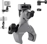 PGYTECH CapLock Super Clamp Mount, Aluminum Alloy Bracket for Insta360 Ace Pro2/X4/X3, Crab Heavy Duty Clamp with 1/4" Screw for Gopro 13/12/11, for Osmo Action 5 Pro/4/3/Pocket Action Camera