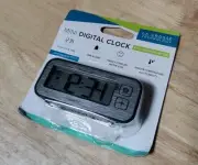 NEW 513-148-TBP Mini Digital Clock w/ Comfort Meter