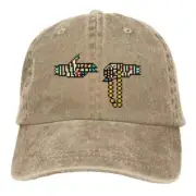 Run The Jewels 8bit Baseball Caps Outfit Vintage Distressed Denim Washed Sun Cap