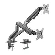 Brateck Counterbalance Monitor Arm 81,3 cm (32") Clamp/Bolt-through Graphite LDT63-C024-B
