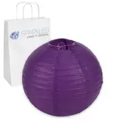 25 pcs 6" inch Chinese Paper Lantern - Purple - Wedding Party Event ao
