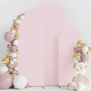 Arch Backdrop Stand Cover Wedding Flower Door Background Screen Cover Elastic