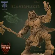 EURON FLAMESPEAKER ABYSSAL WARLOCK DEMON SORCERER D&D RPG Proxy Mammoth Factory