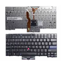 在飛比找蝦皮購物優惠-美式筆記本鍵盤適用於聯想 T400S T410S T410 