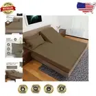 4-Piece Top Split Flex Head King Sheet Set - Ultra-Soft, Machine Washable Luxury
