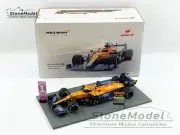 Mclaren F1 MCL35M Daniel Ricciardo Italy Monza Winner 2021 1:18 Spark with Decal