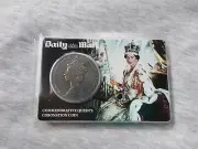 Daily Mail Commemorative Coronation Coin - Queen Elizabeth II - King Charles