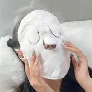Reusable Hot Compress Face Towel Mask - Steamer for Hot/Cold Skin Care