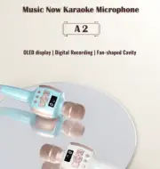 Music Now A2 - Wireless Studio grade Microphone - Speaker 2 in 1