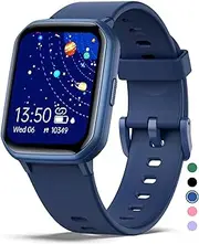 [Mgaolo] Kids Smart Watch for Boys Girls,Kids Fitness Tracker Smartwatch with Heart Rate Sleep Monitor,Waterproof Pedometer Activity Tracker for Android iPhone,Birthday Present