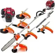 GX50 8 IN 1 Weed Eater/Edger Trimmer/Mower, String Trimmers Lawn Garden Pruning
