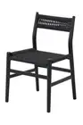 Fitzroy Dining Chair Black by Dane Craft