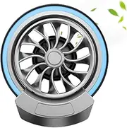 Car Air Freshener, Automotive Vent Clip Perfume Purifier, Rotating Aromatherapy Diffuser, Long Lasting Fragrance, Compact Design, Portable Ideal for Friends and Family Use