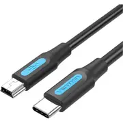 Vention COWBH 2A USB-C to Mini-B Cable - 2m - Black USB 2.0 [COWBH]